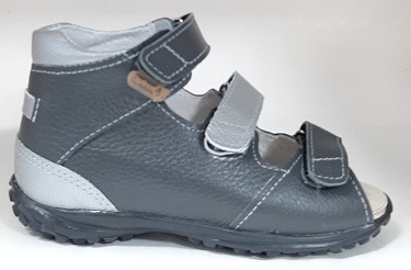 Сандалии  с открытым носом Б3-176-041-042-1 цвет серый фото 1