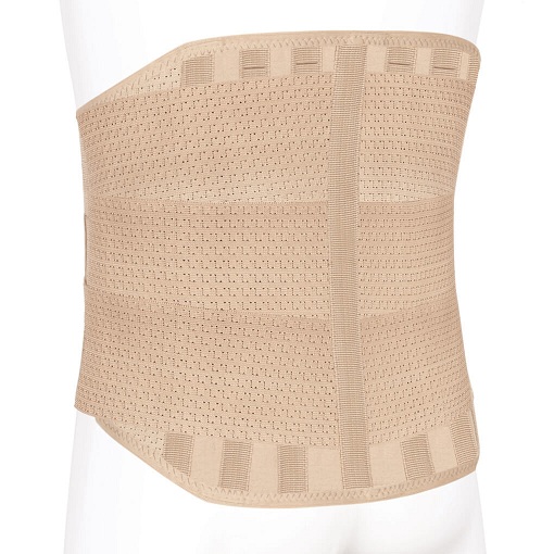 Корсет пояснично-крестцовый Экотен ПРР-30У, жесткая фиксация, металлические пластины, высота 30см фото 1