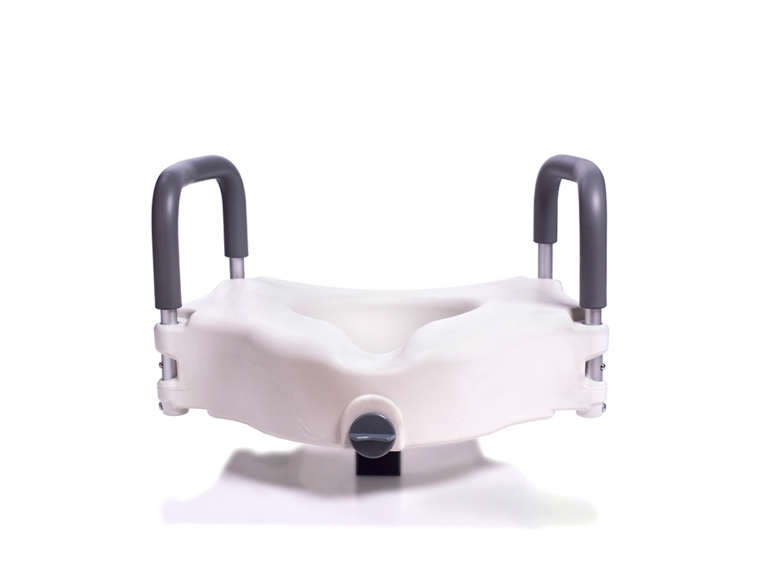 Насадка 12 см на унитаз c поручнями ТU 233 фото 2