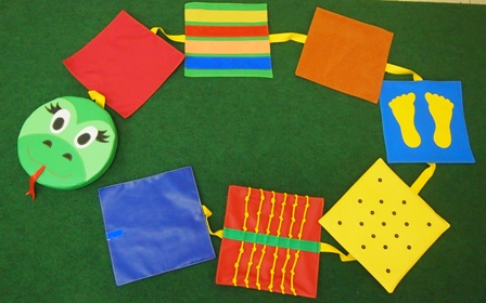 Тактильная дорожка Гусеница фото 1