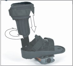 Педаль c креплением "сандали" и поддержкой голени р.M для Vermeiren фото 1