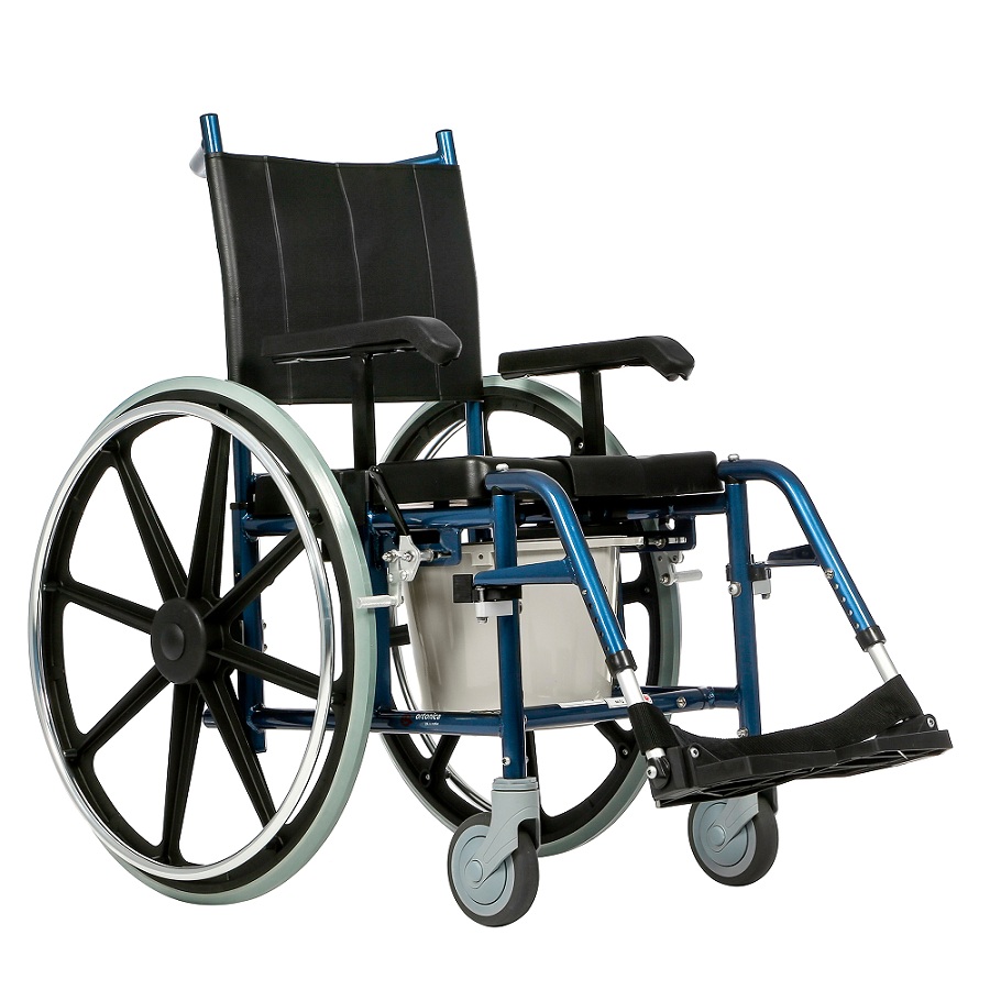 Коляска с санитарным оснащением и большими колесами ORTONICA TU89 фото 1