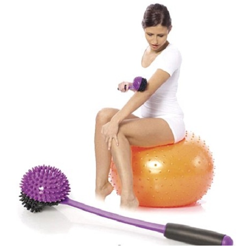 Массажный мяч на ручке М-401 фото 3