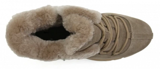 Обувь ортопедическая сложная на утеплённой подкладке ботинки женские цв.бежевый 88043-В-203 фото 5