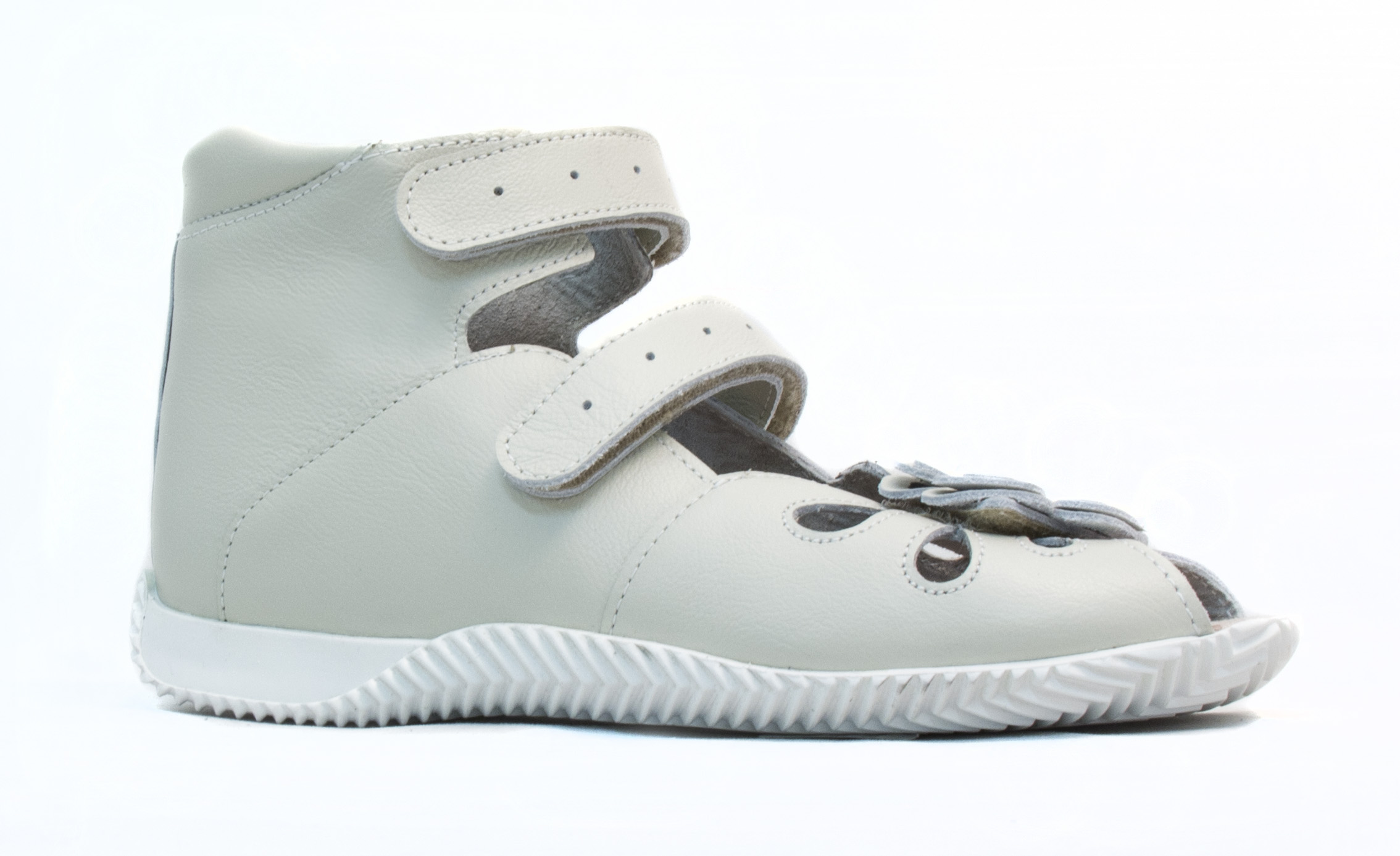 Сандалии ортопедические детские с открытым носом Орфея Б4-153-056-000-1 кожаные с 3D стелькой фото 2