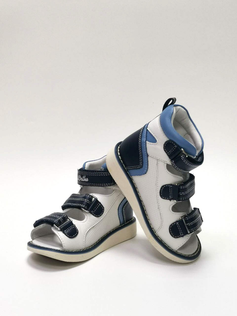 Сандалии ортопедические открытый нос на мальчика 15-339М фото 1