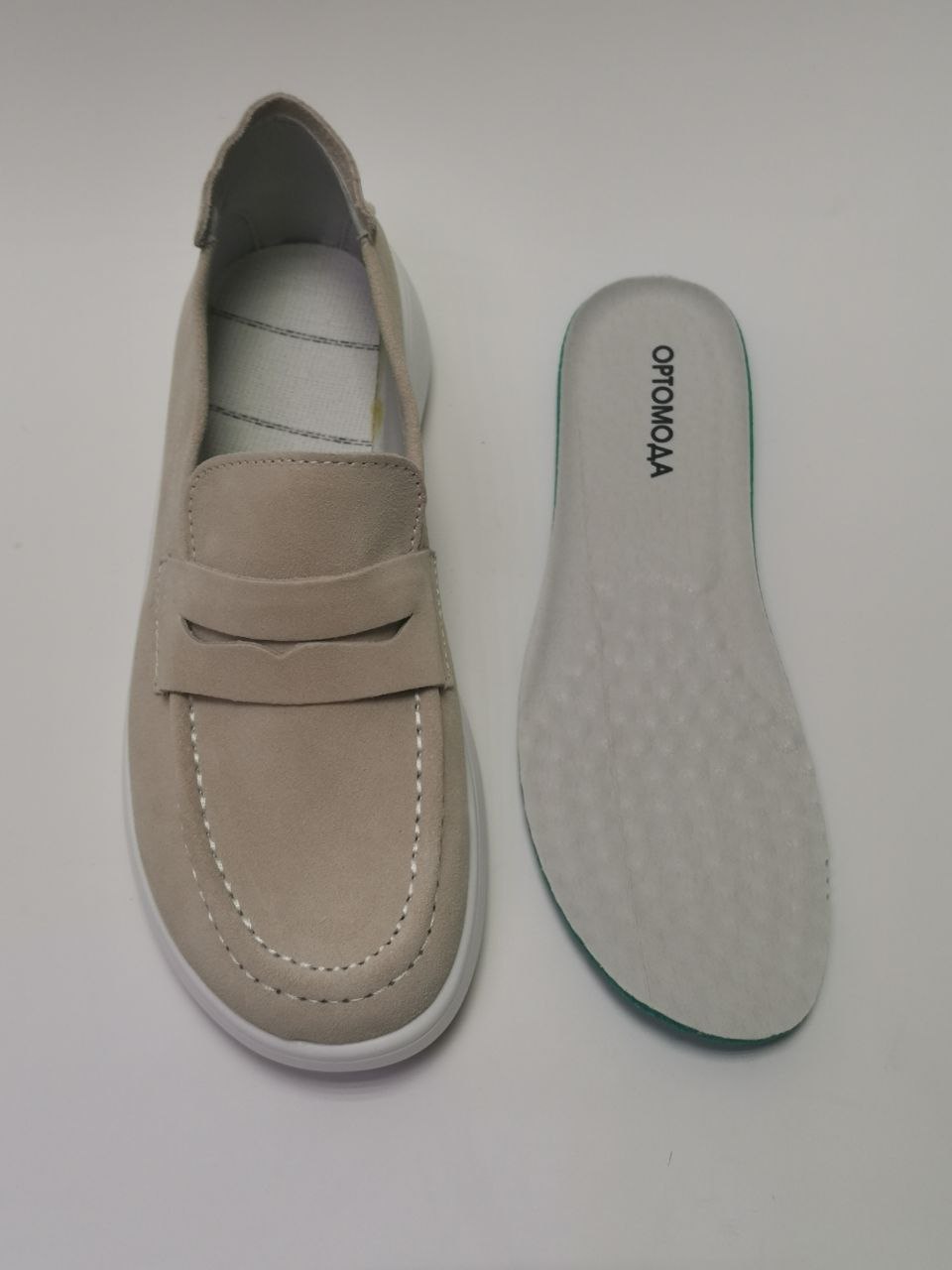 Обувь ортопедическая сложная туфли женские цв.бежевый MF18651F-3BE фото 7