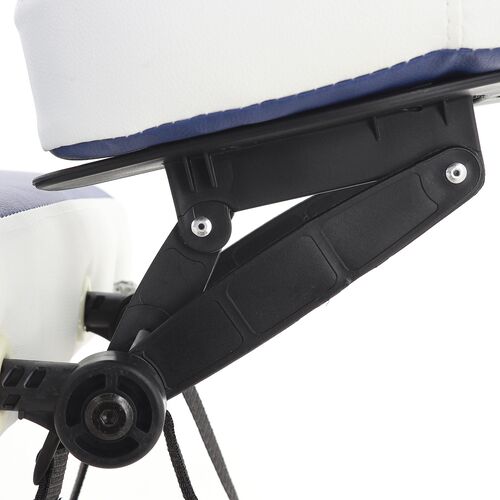 Массажный стол складной Med-mos JFAL01A (2-х секционный) алюминиевая рама, двуцветный, ложе 185х70 фото 17