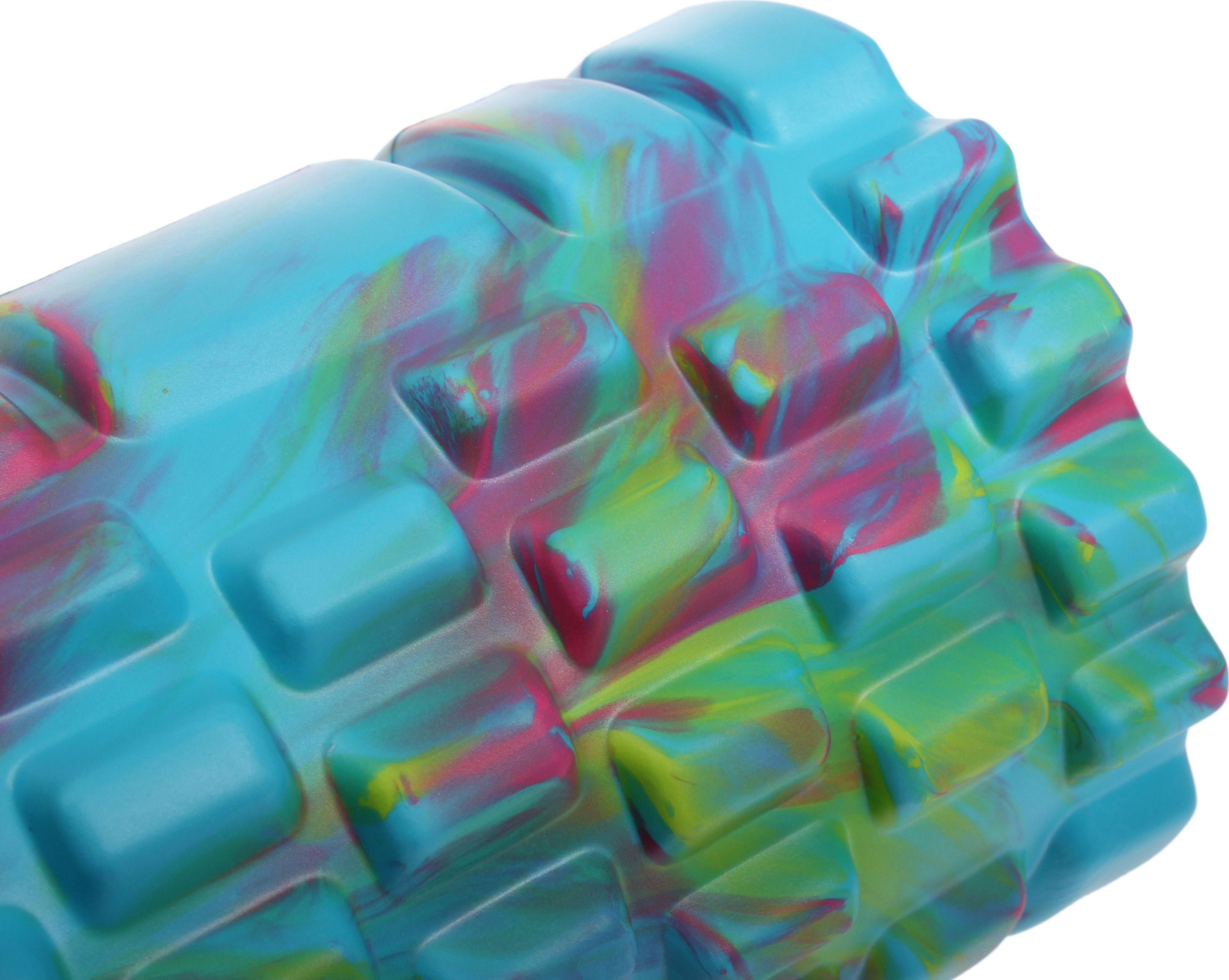 Валик для фитнеса "ТУБА", камуфляж синий SF 0333 фото 4