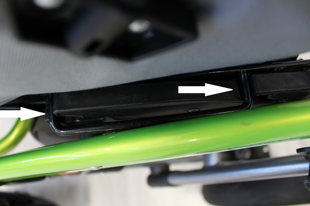 Коляска «Мева», как закрепить кресло